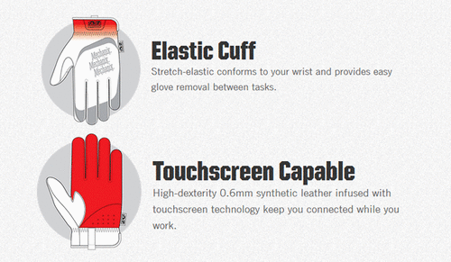 Bekleidung - Mechanix - Taktische Handschuhe FastFit - Schwarz / Grau - MFF-05 - Taktisch Handschuhe