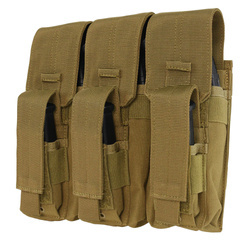 Condor - MOLLE AK-Magazinetasche Kangaroo - Verdreifachen - Coyote Brown - MA72-498