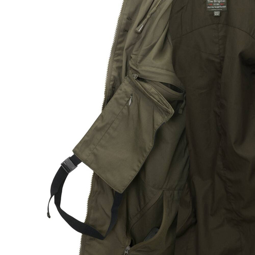 Helikon - Militärjacke Covert M65 - Erdbraun/Schwarz - KU-C65-DC-0A01A - Militärjacken - Bekleidung