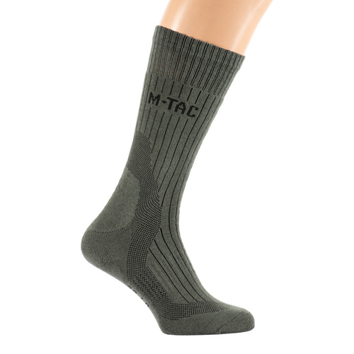 Bekleidung - M-Tac - Hohe Trekking-Socken Mk.4 - Olive - 30908201 - Trekkingsocken