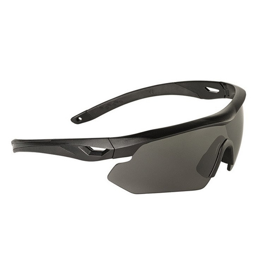 Ausrüstung - Swiss Eye - Nighthawk Schießsicherheitsbrillen-Set mit Gläsern - 40291 - Sonnenbrille