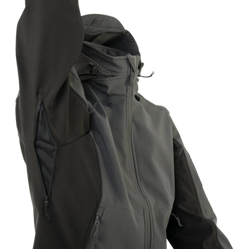 Helikon - Gunfighter-Jacke für Damen - Schwarz / Shadow Grey - KU-GUW-FM-3501A - Softshell-Jacken - Bekleidung
