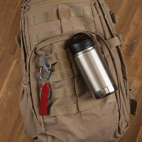 Nite Ize - S-Biner® SlideLock® Aluminium #3 - Blau - LSBA3-03-R6 - Aluminiumkarabiner - Outdoor