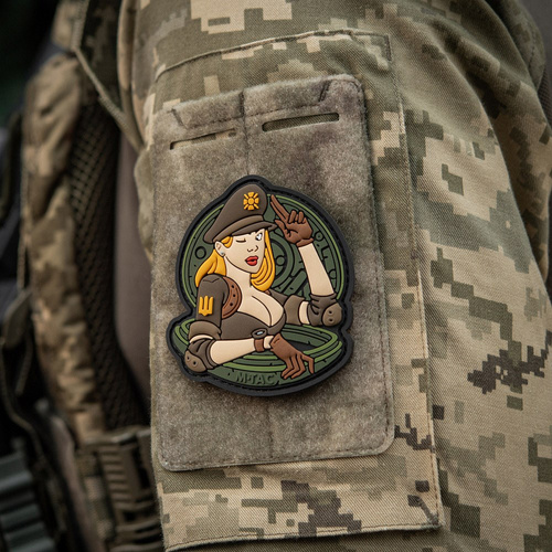 Verschiedenes - M-Tac – Tank Girl Patch – PVC – Vollfarbe – 51348344 - 3D PVC Morale Patches