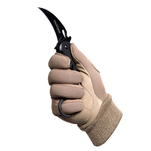 Bekleidung - M-Tac - Taktische Schießhandschuhe Assault Mk.8 - Khaki - 90212004 - Taktisch Handschuhe