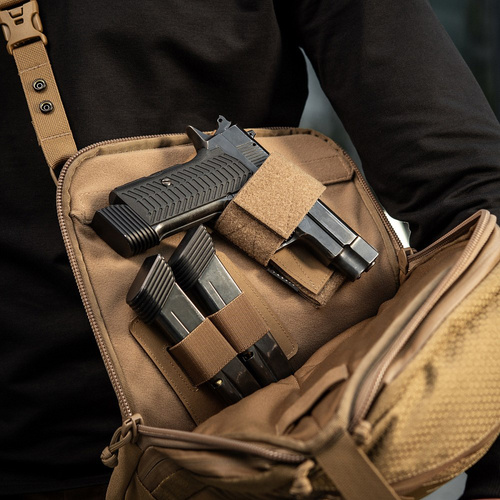 Rucksäcke - M-Tac - Laser Cut Hex Umhängetasche - Cordura - Coyote - 10241005 - Laptoptaschen