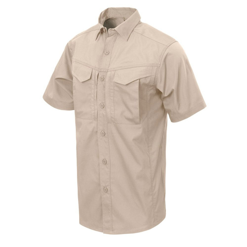 Helikon - Hemd Defender Mk2 - Kurzarm - PolyCo Ripstop - Khaki - KO-DS2-PR-13 - Hemden & Pullover