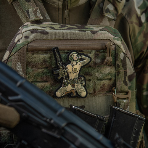 M-Tac – Tactical Girl №1 Mjóllnir Patch – PVC – Vollfarbe – 51116107 - Andere - Verschiedenes