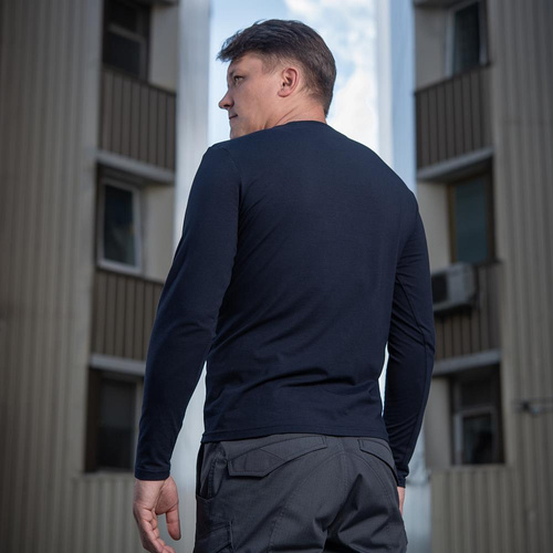 Militär-T-Shirts - M-Tac - Militärisches Langarm-T-Shirt - Dunkles Marineblau - 20067015
