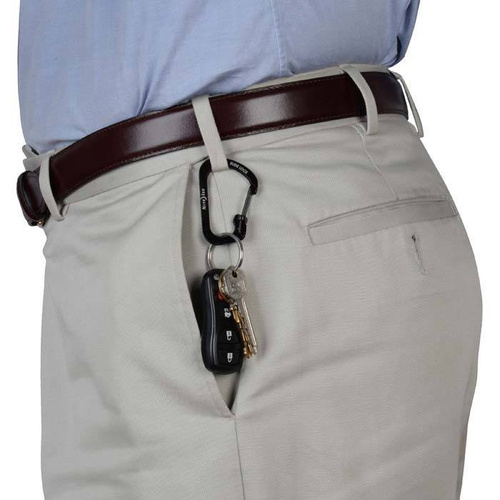 Nite Ize - SlideLock Karabiner-Set #2, #3, #4 - Schwarz - CSLC-01-R6 - Stahlkarabiner