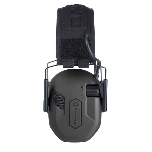 Earmor - M300A Aktiver Gehörschutz - Schwarz - M300A-BLK - Aktive Kopfhörer - Ausrüstung