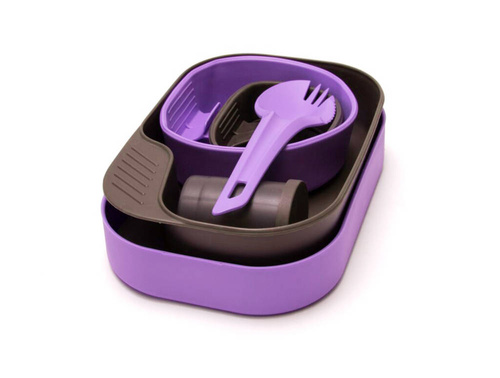 Touristische Kochgeschirrsets - Wildo - Camp-A-Box Complete Campingsset - Lilac - W10266