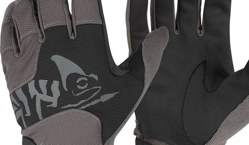 Taktisch Handschuhe - Helikon - All Round Tactical Handschuhe Light® - Schwarz / Shadow Grey - RK-ATL-PO-0135A