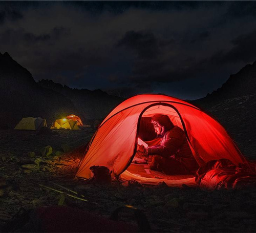 Fenix - Camping Licht CL28R LED - 2000 lm - 10000 mAh - USB-C - Grau - 039-538 - Campinglampen - Outdoor