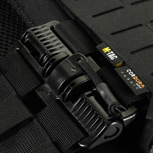 M-Tac - Taktische Schutzweste Plate Carrier Cuirass Fast QRS Gen.II - Schwarz - 51672002 - Modulare Westen