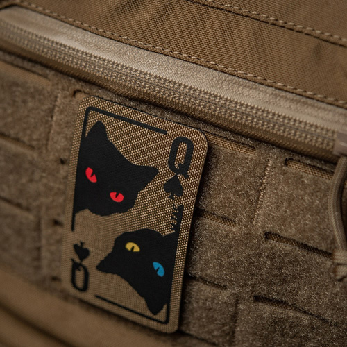Verschiedenes - M-Tac – Queen of Spades Patch – Cordura 500D – Coyote/Schwarz – 51362005 - Andere