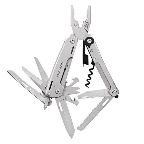 Multitools - Roxon - Multitool S801S mit einem Satz Bits - Perlgrau - CM1334