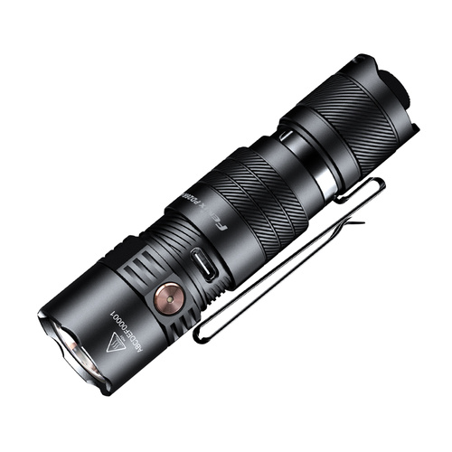 Fenix - Taktische LED-Taschenlampe PD26R ACE mit 1600 mAh Akku - 1300 lm - Schwarz - PD26R ACE - LED-Taschenlampen