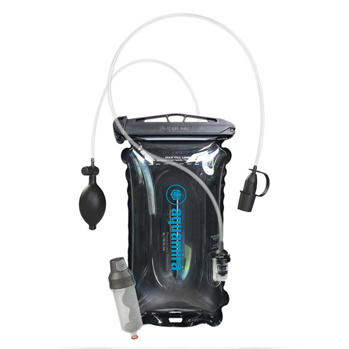 Aquamira - Pressurized Reservoir Druckbehälter - 2 l - Mit Frontier Max Filteradapter - 67641 - Wasserbehälter & Feldflaschen
