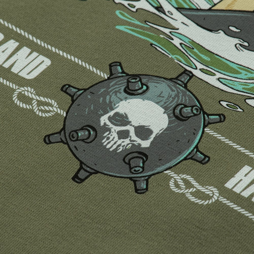 M-Tac - Surf Club T-Shirt - Light Olive - 80062038 - T-Shirts - Bekleidung