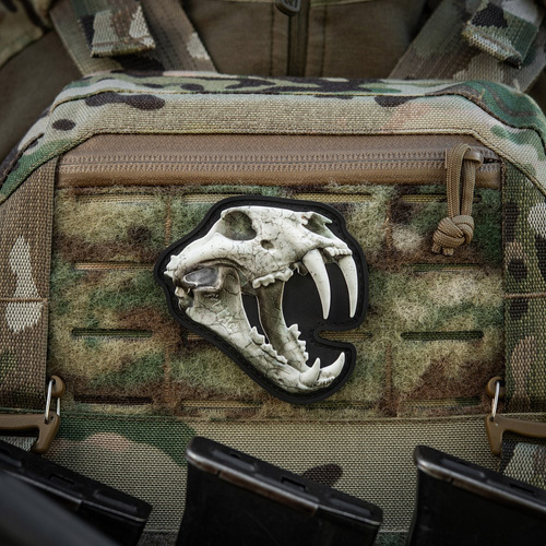 M-Tac – Old Tiger Patch – PVC – Weiß – 51001201 - Andere - Verschiedenes