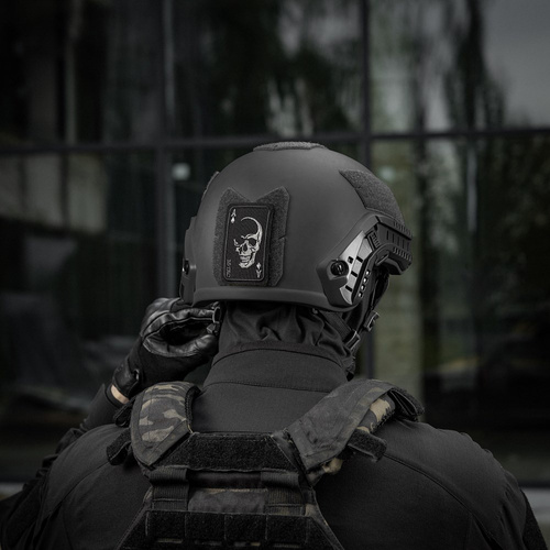 Morale Patch - M-Tac - Moralaufnäher Patch Face of War - Cordura - Schwarz - 51389002