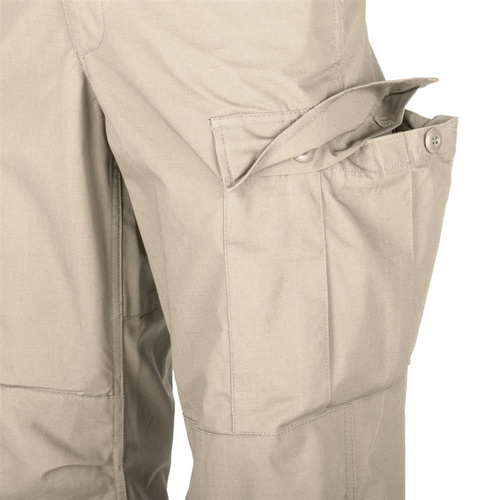 Bekleidung - Helikon - Taktische BDU-Hose - Baumwolle RipStop - Khaki - SP-BDU-CR-13 - Cargohosen