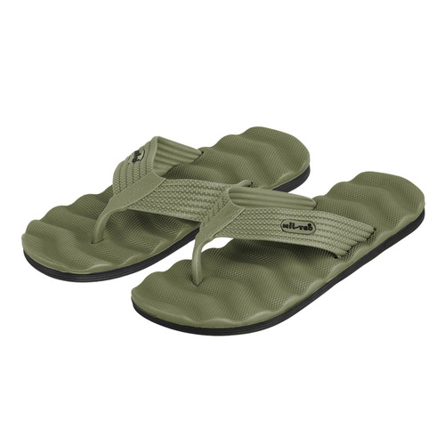 Mil-Tec - Flip-Flops Taktische Combat - Olive Drab - 12893001  - Militärstiefel