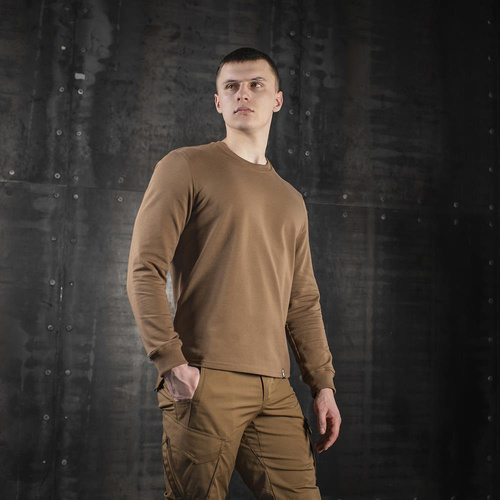 M-Tac - 4 Seasons Militärpullover - Coyote Brown - 20044017 - Militär-Sweatshirts - Bekleidung