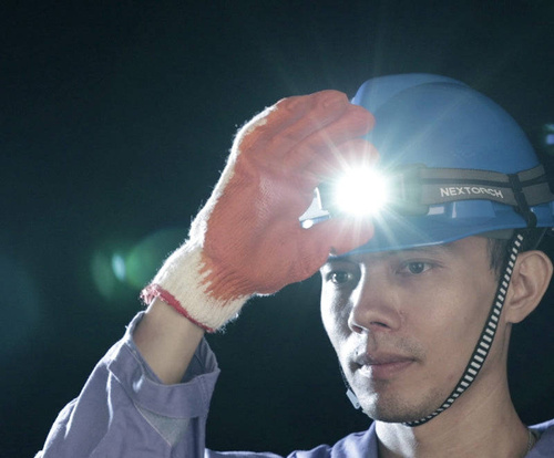 NEXTorch - Max Star LED wiederaufladbare Stirnlampe - 1200 lm - Schwarz - MAX STAR - LED-Taschenlampen - Outdoor