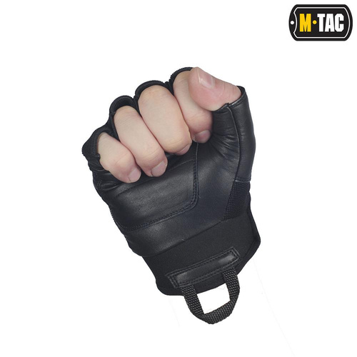 M-Tac - Assault Tactical Mk.4 Fingerlose Handschuhe - Schwarz - 90214002 - Taktisch Handschuhe