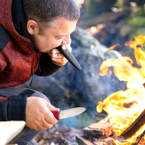 Messer - Victorinox - Feststehendes Messer Venture - Sandvik 14C28N - Rot - 3.0902