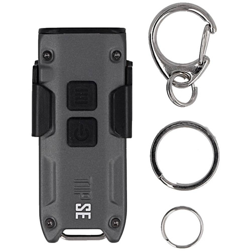 LED-Taschenlampen - NiteCore - Schlüsselbund-Taschenlampe TIP SE - 700lm - Li-Ionen Akku - 500mAh - Metallic Grau - TIP SE METALLIC GRAY