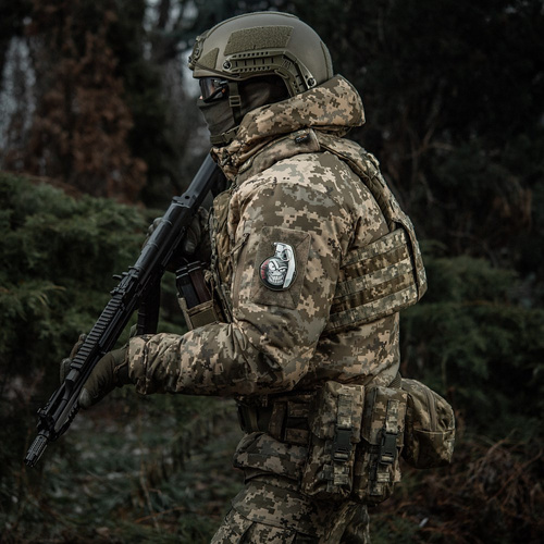 M-Tac - M67 Crazy Patch - 3D PVC - Schwarz/Weiß - 51139100 - Andere