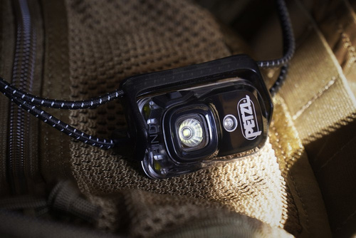 Petzl - BINDI® Ultraleichte, wiederaufladbare Stirnlampe - Schwarz - E102AA00 - Akku-Taschenlampen