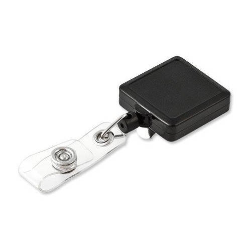 KEY-BAK - Retract-A-Badge ID Square mit Clip - 0200-107 - Fangriemen