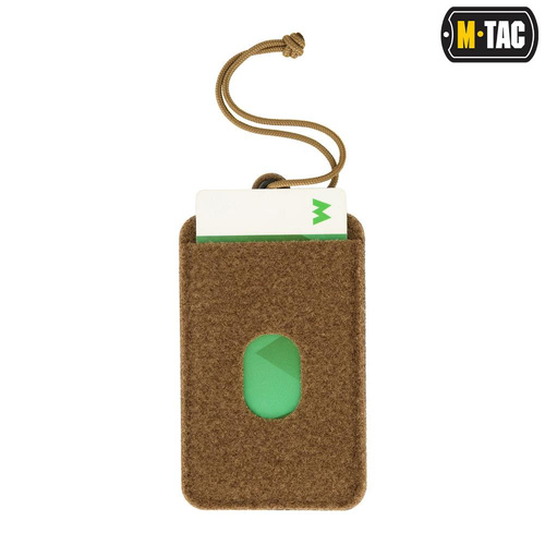 M-Tac - Patch Panel mit ID-Kartentasche mit Lanyard - Coyote - 10118005 - Andere