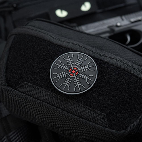 M-Tac – Helm of Terror Patch – 3D PVC – Schwarz/Grau – 51221211 - Andere