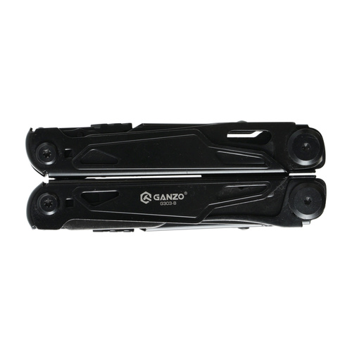 Ganzo - Multitool mit Bit-Set G303-B - 14 Werkzeuge - Schwarz - G303-B - Multitools