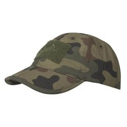 Helikon - Baseball-Klappmütze - PolyCotton Ripstop - Polnisch Woodland - CZ-BBF-PR-04