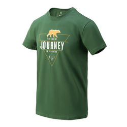 Helikon - T-Shirt Journey to Perfection - Baumwolle - Monstera Green - TS-JTP-CO-MG