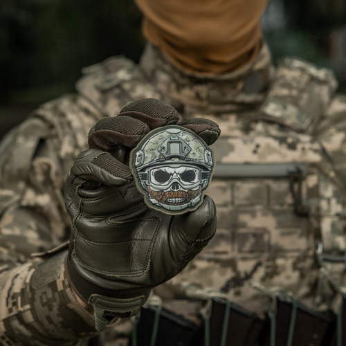 Verschiedenes - M-Tac – Emoji-Patch Nr. 4 Schnurrbart – PVC 3D – Camo – 51353504 - Andere