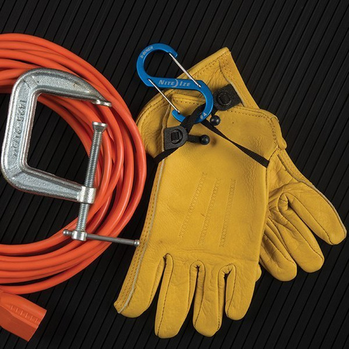 Aluminiumkarabiner - Nite Ize - S-Biner® Aluminium-Doppelkarabiner #3 - Orange - SBA3-19-R6