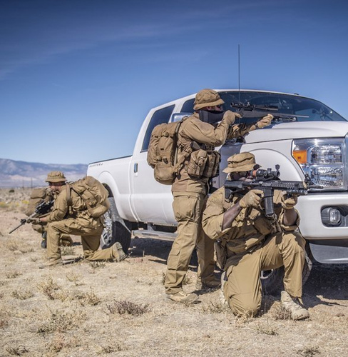 Bekleidung - Helikon - Modern Battle Dress Uniform® Hosen - NyCo Ripstop - Schwarz - SP-MBD-NR-01 - Cargohosen