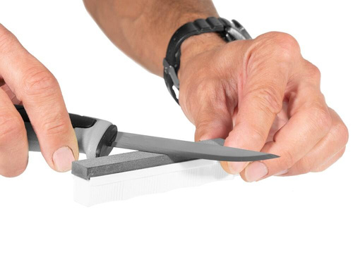 Messerschärfer - Lansky - Arkansas Soft Hone Sharpener - Schwarz/Grau - S0300