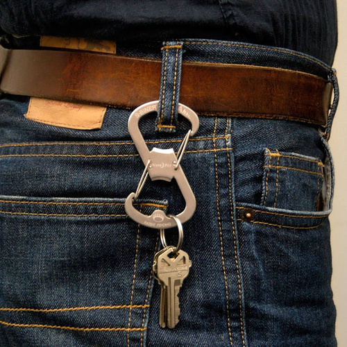 Schlüsselanhänger - Nite Ize - S-Biner Ahhh Bottle Opener - Stainless - SBO-03-11