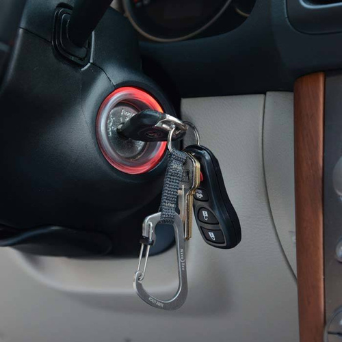 Schlüsselanhänger - Nite Ize - SlideLock Schlüsselring #3 - Edelstahl - CSLW3-11-R6