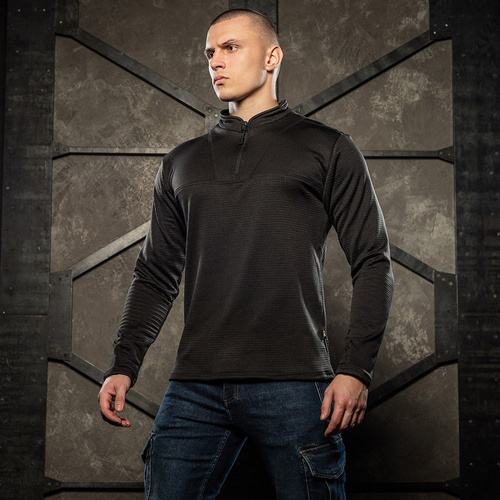 Thermoaktive Wäsche - M-Tac - Herren T-Shirt Thermal Delta Level 2 - Schwarz - 70002002