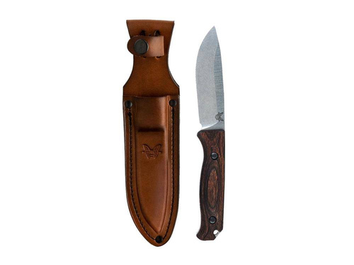 Benchmade - Saddle Mountain Skinner Jagdmesser - CPM-S30V - Drop Point - Lederscheide - 15002 - Messer - Outdoor