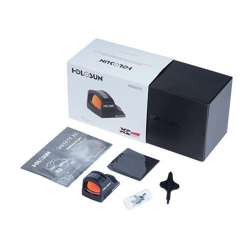 Holosun - HS507C X2 Micro Red Dot Rotpunktvisier mit Picatinny-Schienenmontage - Holosun Kollimatorvisiere